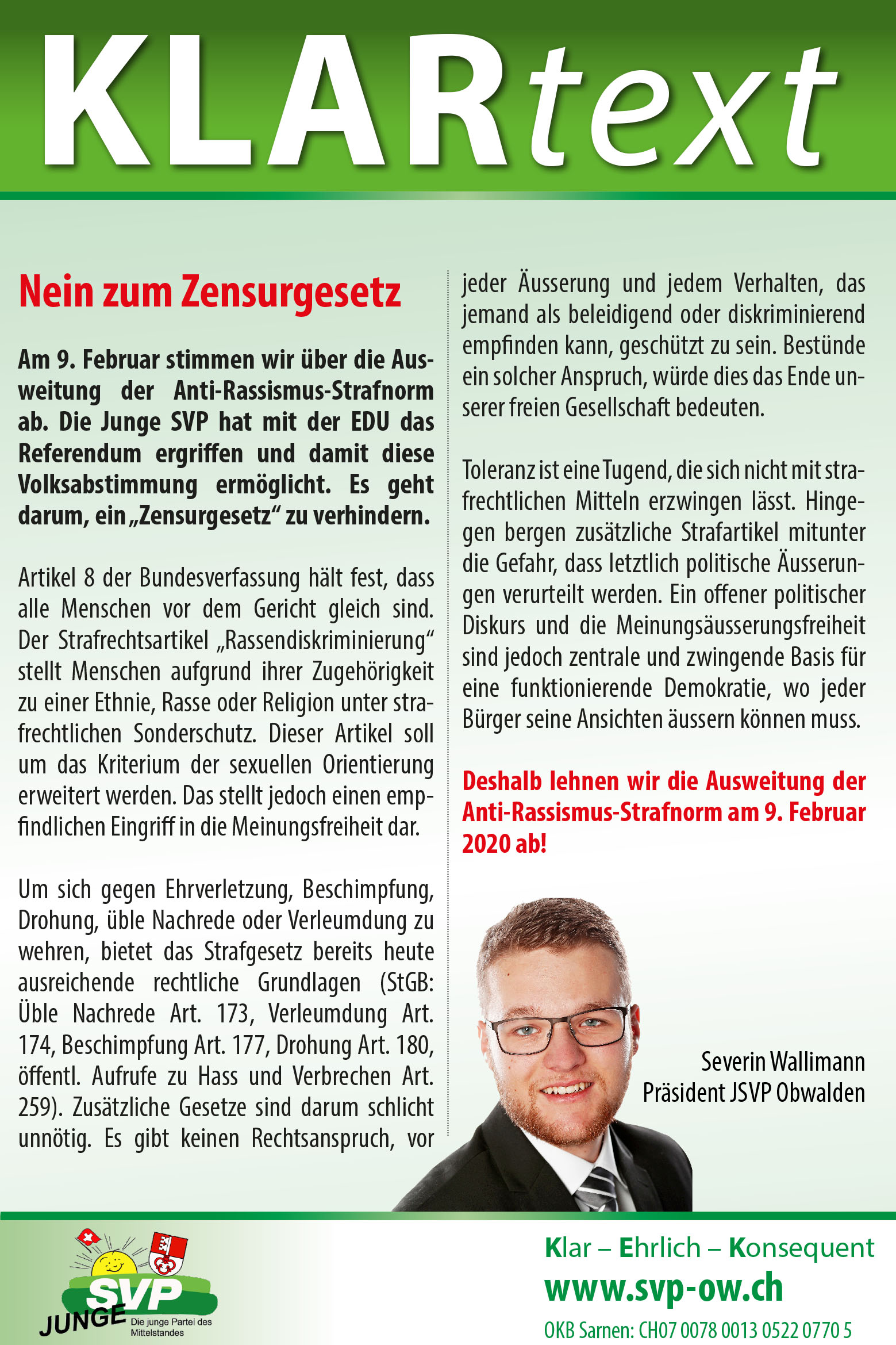 20200122 Nein zum Zensurgesetz