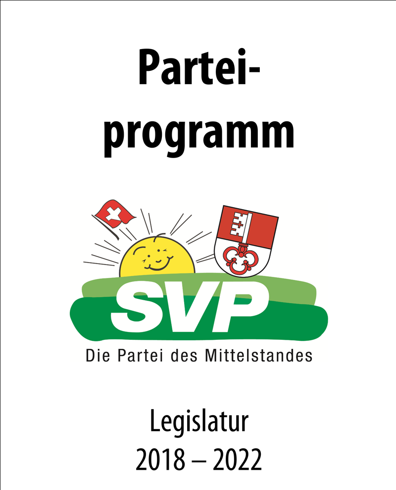 Parteiprogramm Titel 2018 2022